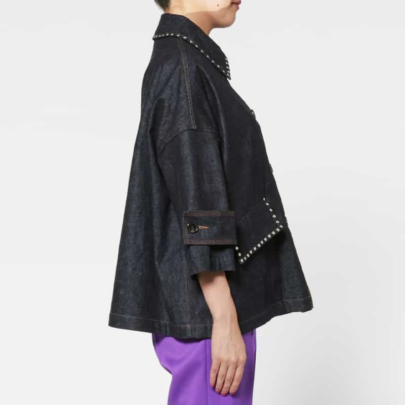 MACKINTOSH MACKINTOSH ＜マッキントッシュ＞ スタッズデザイン デニムジャケット NAVY