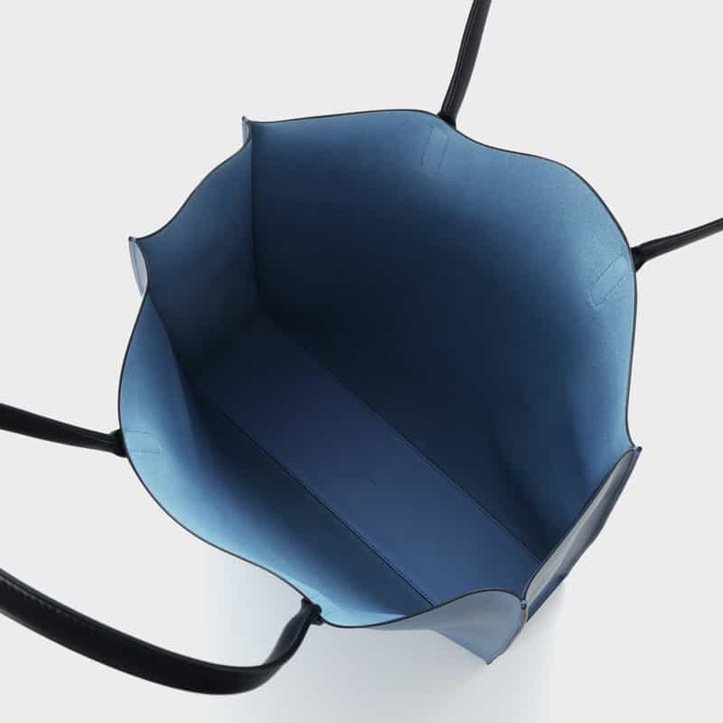 SMYTHSON SMYTHSON＜スマイソン＞ ロゴ入りトートバッグ LIGHT BLUE