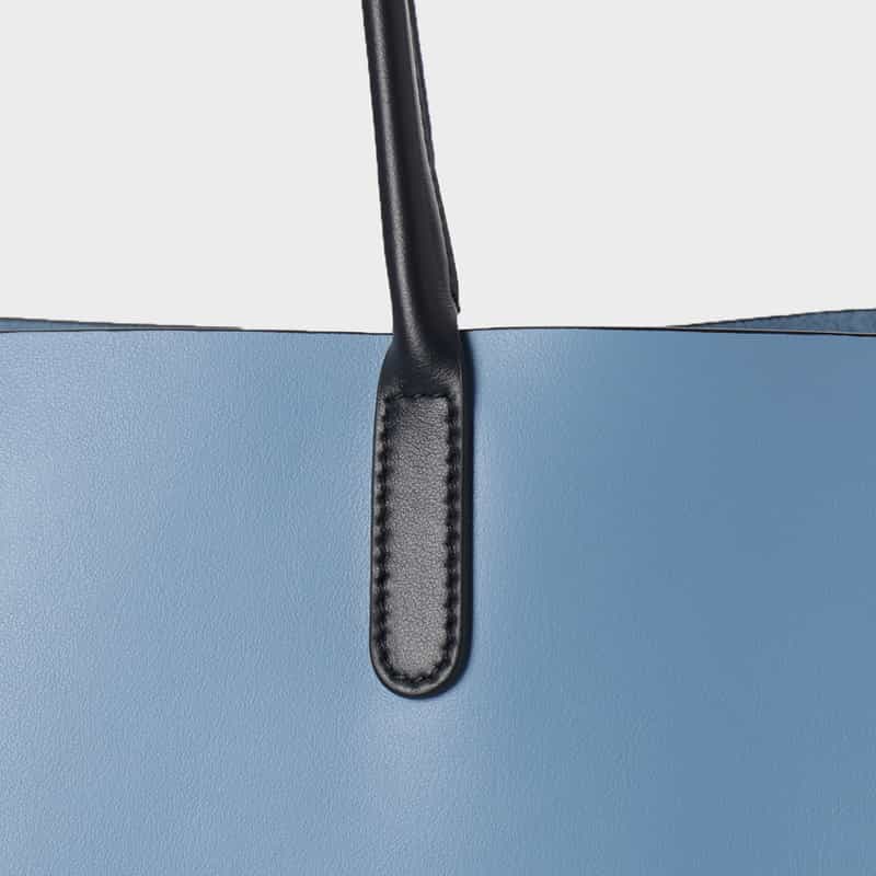 SMYTHSON SMYTHSON＜スマイソン＞ ロゴ入りトートバッグ LIGHT BLUE