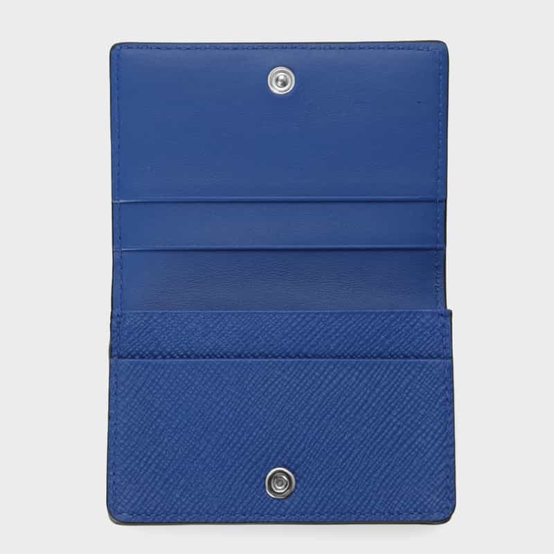 SMYTHSON SMYTHSON＜スマイソン＞ カードケース BLUE