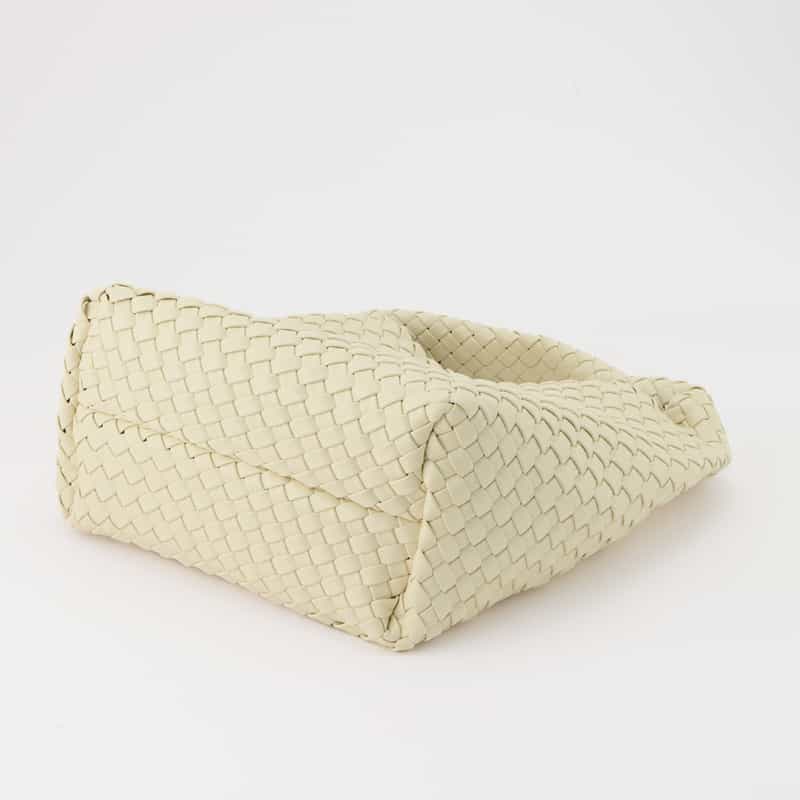 RYLAN RYLAN ＜ライラン＞ リサイクルヴィーガンレザー スモールトートバッグ IVORY