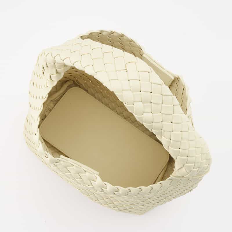 RYLAN RYLAN ＜ライラン＞ リサイクルヴィーガンレザー スモールトートバッグ IVORY