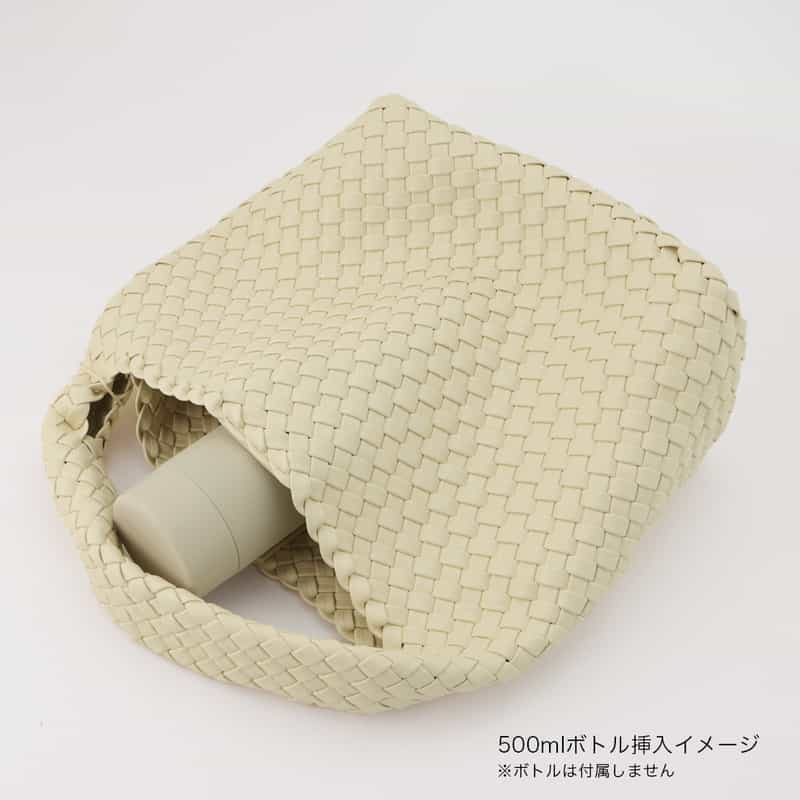 RYLAN RYLAN ＜ライラン＞ リサイクルヴィーガンレザー スモールトートバッグ IVORY