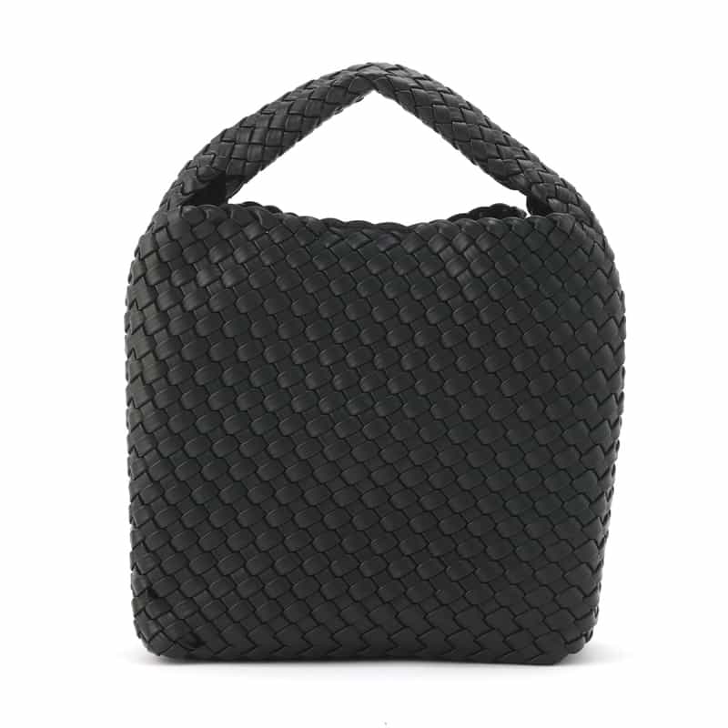 RYLAN RYLAN ＜ライラン＞ リサイクルヴィーガンレザー スモールトートバッグ BLACK