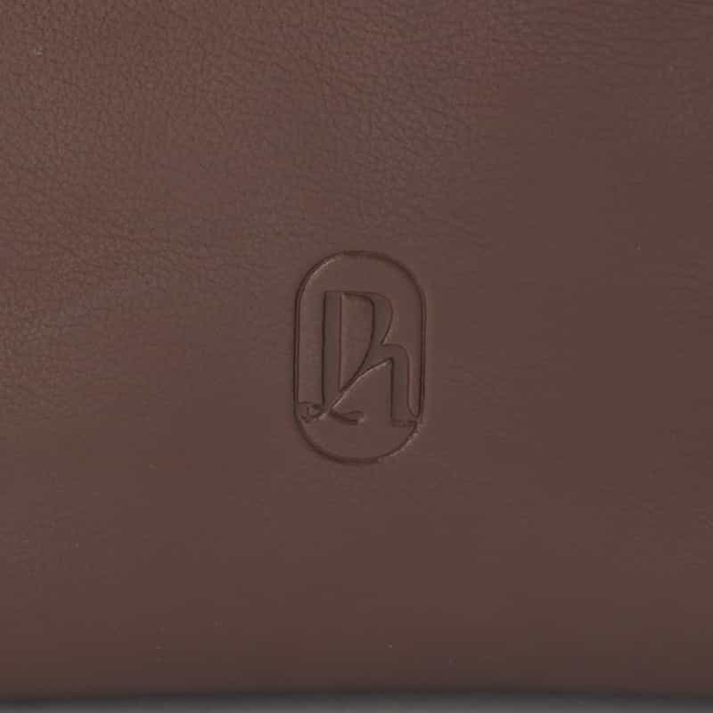 RYLAN RYLAN ＜ライラン＞ リサイクルヴィーガンレザー ラージトートバッグ DARK BROWN