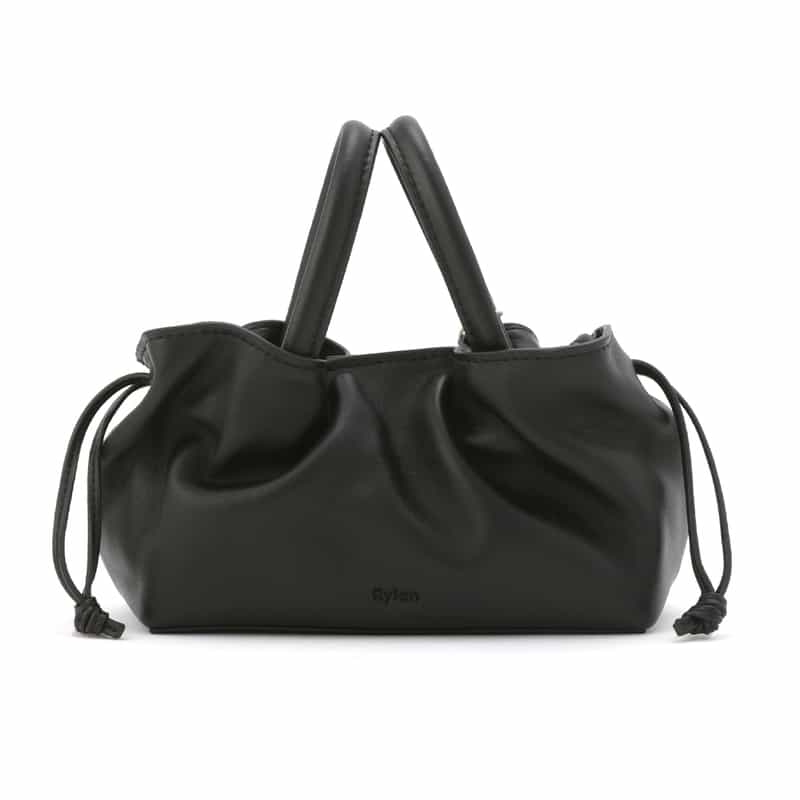 RYLAN RYLAN＜ライラン＞ レザーミニトートバッグ BLACK