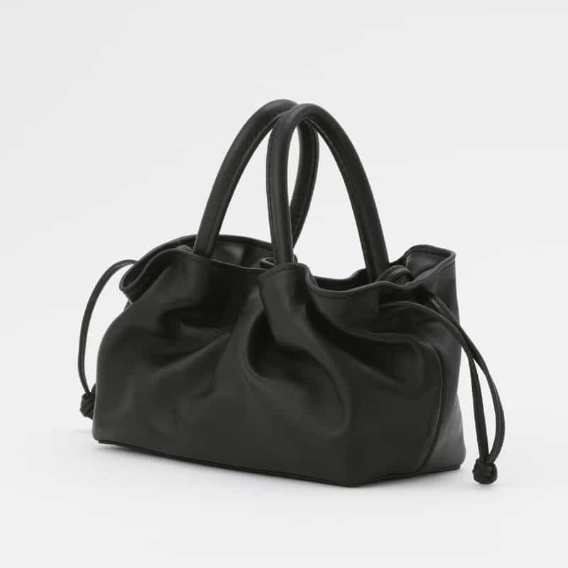 RYLAN RYLAN＜ライラン＞ レザーミニトートバッグ BLACK