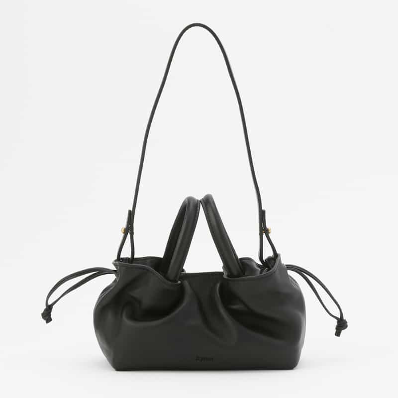 RYLAN RYLAN＜ライラン＞ レザーミニトートバッグ BLACK