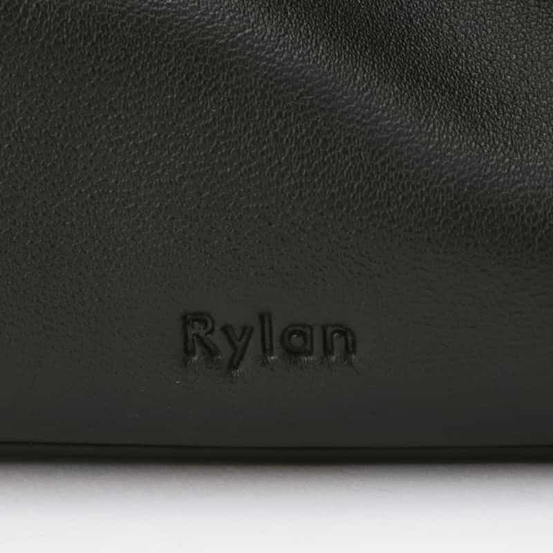 RYLAN RYLAN＜ライラン＞ レザーミニトートバッグ BLACK