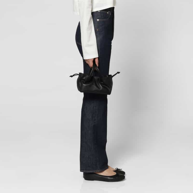 RYLAN RYLAN＜ライラン＞ レザーミニトートバッグ BLACK