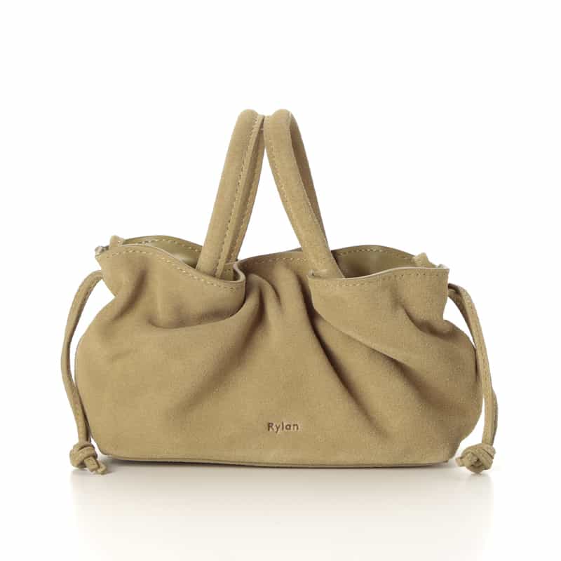 RYLAN RYLAN＜ライラン＞ スエードレザーミニトートバッグ BEIGE