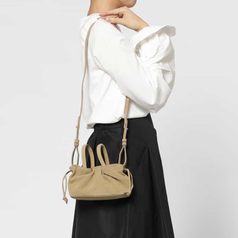 RYLAN RYLAN＜ライラン＞ スエードレザーミニトートバッグ BEIGE