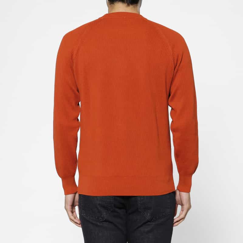 FILIPPO DE LAURENTIIS FILIPPO DE LAURENTIIS＜フィリップ デ ローレンティス＞ コットンニットプルオーバー ORANGE