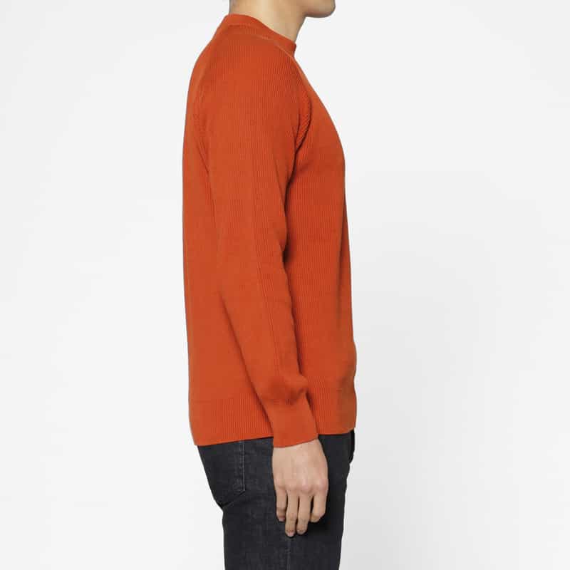 FILIPPO DE LAURENTIIS FILIPPO DE LAURENTIIS＜フィリップ デ ローレンティス＞ コットンニットプルオーバー ORANGE