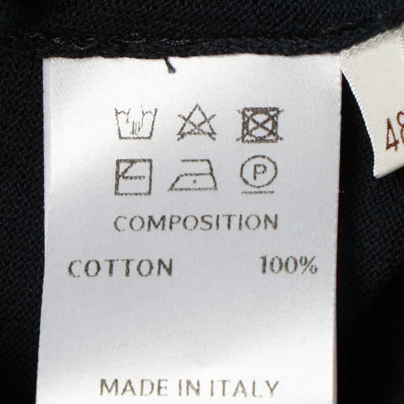 FILIPPO DE LAURENTIIS FILIPPO DE LAURENTIIS＜フィリップ デ ローレンティス＞ リブクルーネックニットプルオーバー NAVY