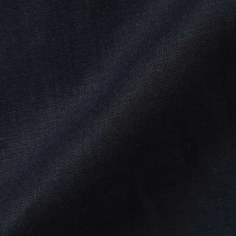 BARNEYS NEW YORK リネン素材 ハーフスリーブ ダブルブレストジャケット NAVY