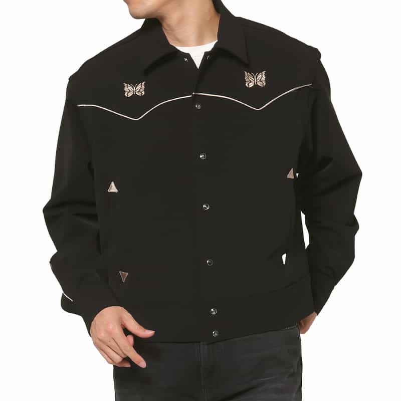 NEEDLES NEEDLES＜ニードルズ＞ カウボーイシャツジャケット BLACK