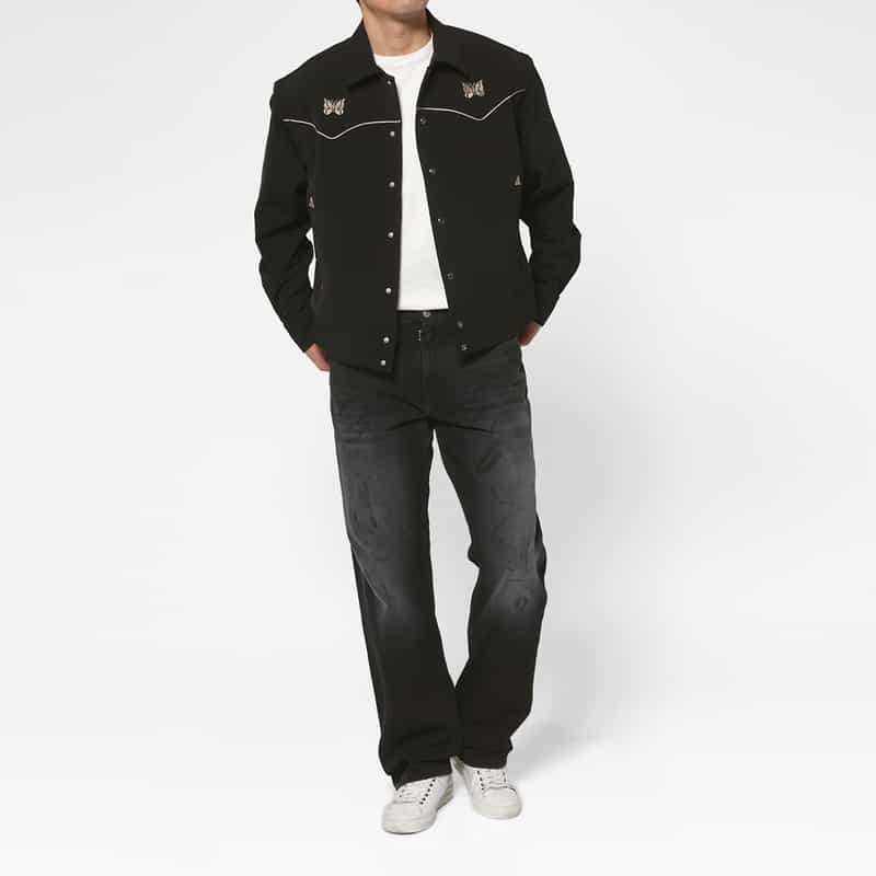 NEEDLES NEEDLES＜ニードルズ＞ カウボーイシャツジャケット BLACK