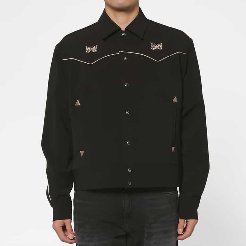 NEEDLES NEEDLES＜ニードルズ＞ カウボーイシャツジャケット BLACK