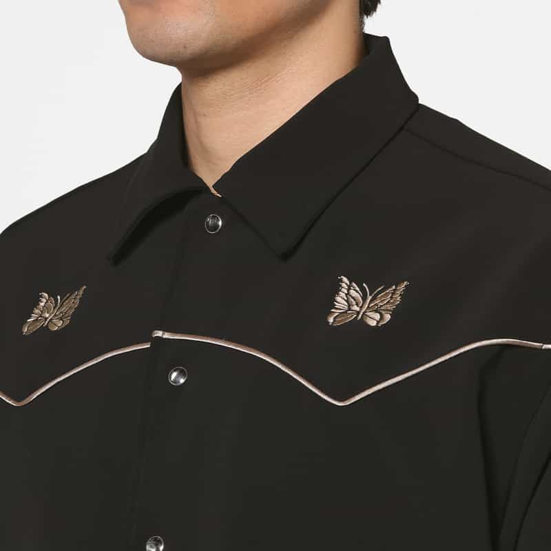 NEEDLES NEEDLES＜ニードルズ＞ カウボーイシャツジャケット BLACK