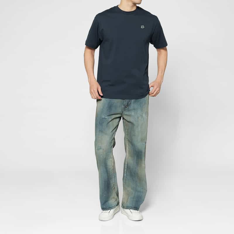 KENZO KENZO＜ケンゾー＞ 刺繍入りTシャツ NAVY