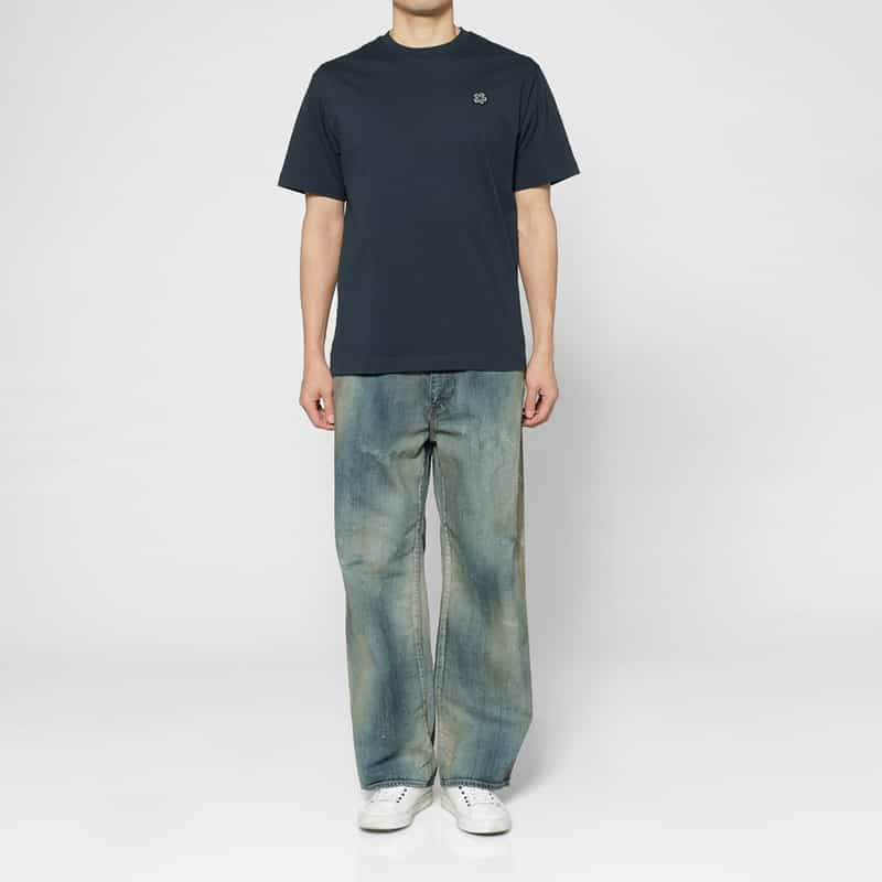 KENZO KENZO＜ケンゾー＞ 刺繍入りTシャツ NAVY