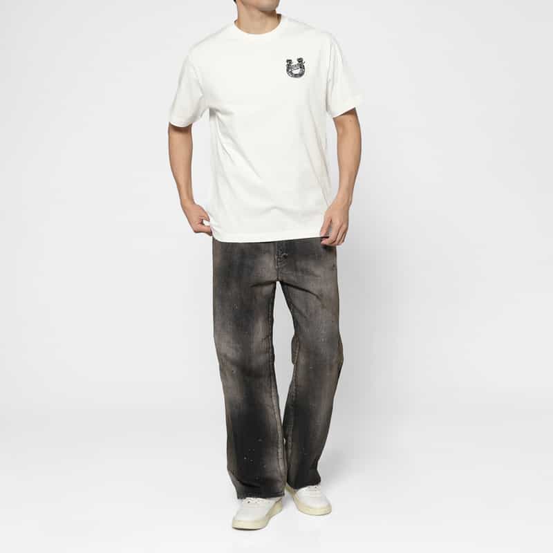 KENZO KENZO＜ケンゾー＞ ロゴ入りTシャツ OFF WHITE