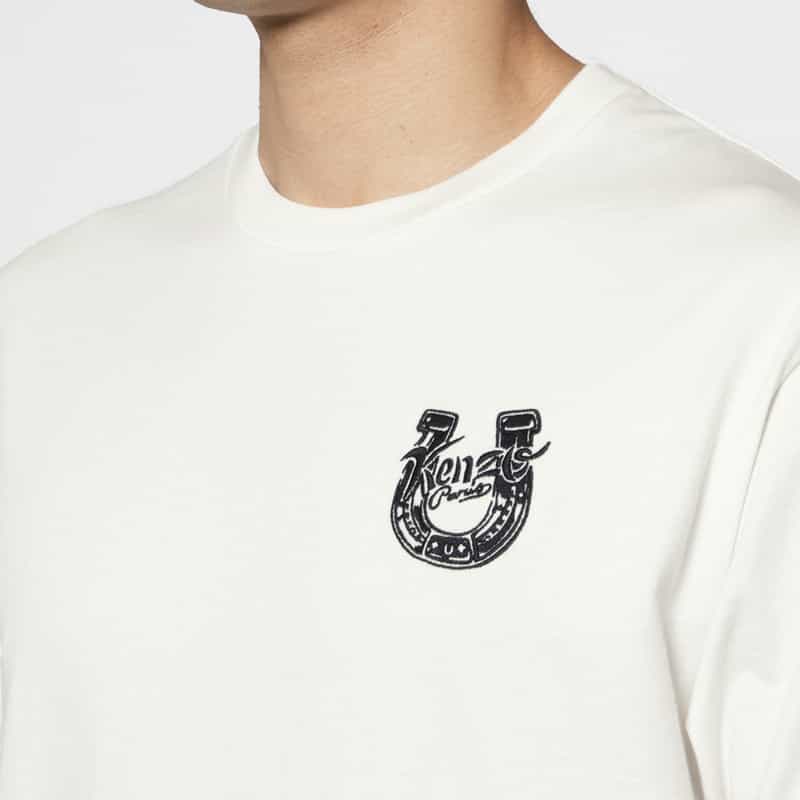 KENZO KENZO＜ケンゾー＞ ロゴ入りTシャツ OFF WHITE