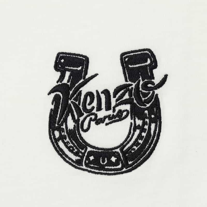 KENZO KENZO＜ケンゾー＞ ロゴ入りTシャツ OFF WHITE