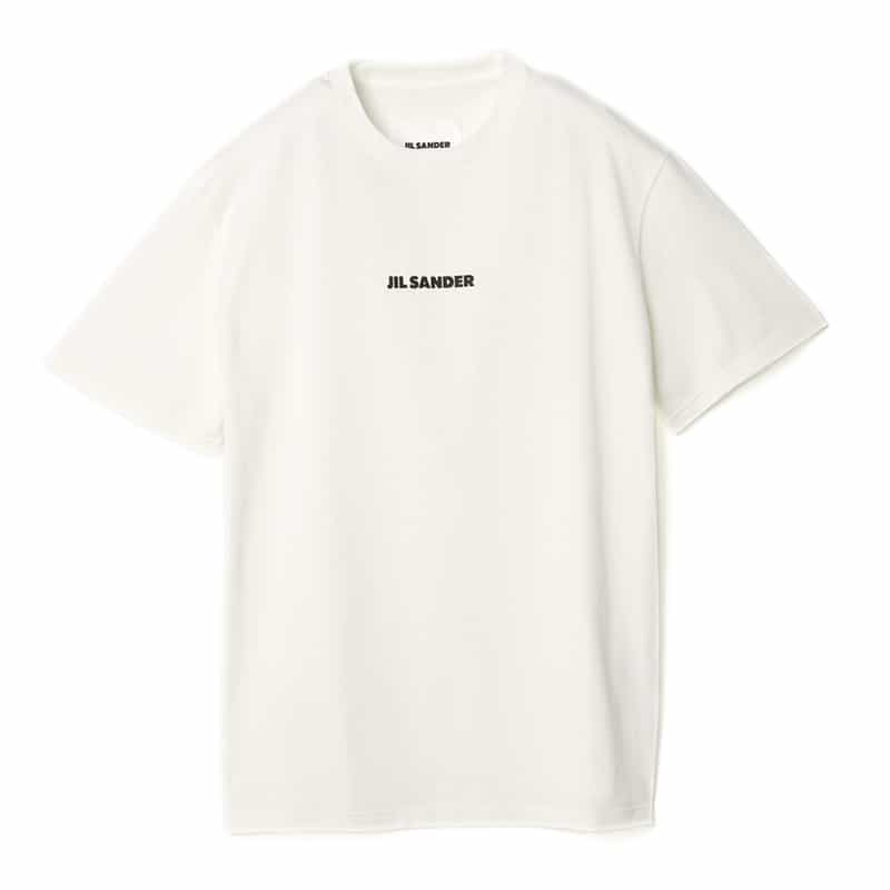 JIL SANDER JIL SANDER＜ジル サンダー＞ ロゴ入りTシャツ WHITE