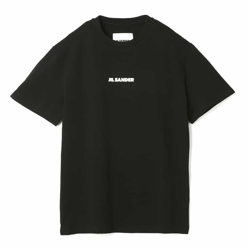 JIL SANDER JIL SANDER＜ジル サンダー＞ ロゴ入りTシャツ BLACK