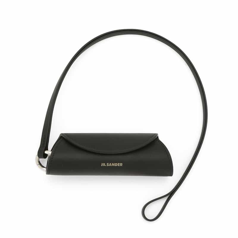 JIL SANDER JIL SANDER＜ジル サンダー＞ ストラップ付きキーリング BLACK