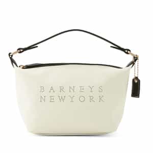 パンチングロゴ ワンハンドルミニバッグ