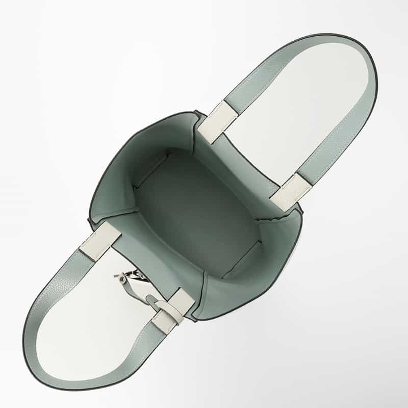 BARNEYS NEW YORK バイカラー トートバッグ WHITE