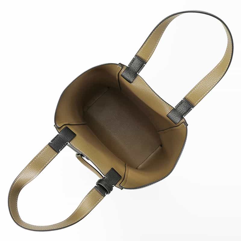 BARNEYS NEW YORK バイカラー トートバッグ BLACK