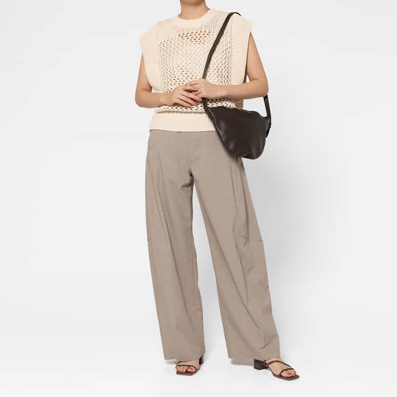 BUCKET BAGGAGE BUCKET BAGGAGE ＜バケット バゲージ＞ ショルダーバッグ DARK BROWN