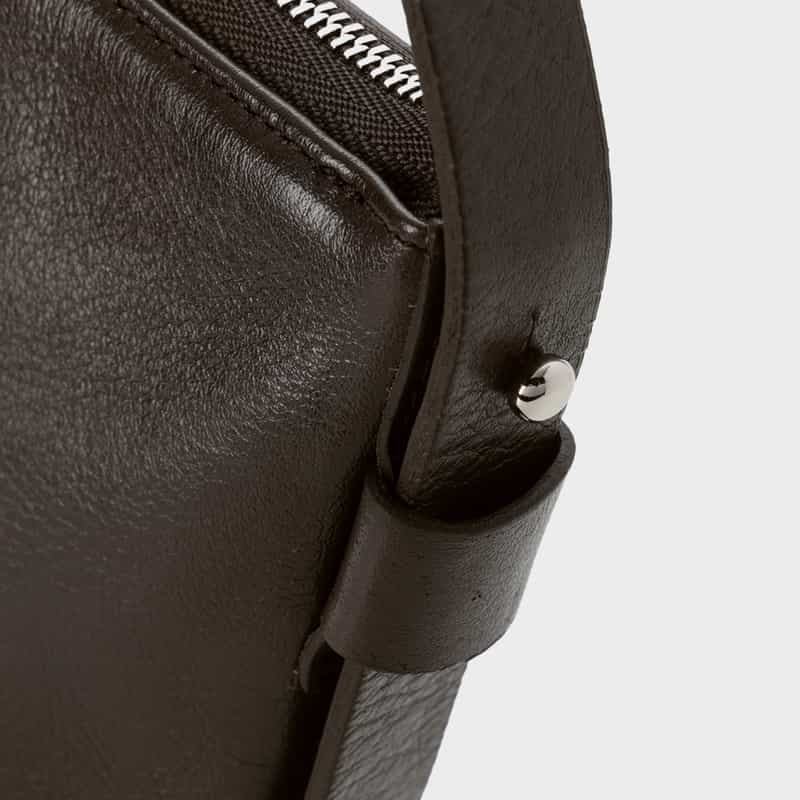 BUCKET BAGGAGE BUCKET BAGGAGE ＜バケット バゲージ＞ ショルダーバッグ DARK BROWN