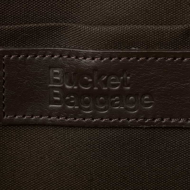 BUCKET BAGGAGE BUCKET BAGGAGE ＜バケット バゲージ＞ ショルダーバッグ DARK BROWN