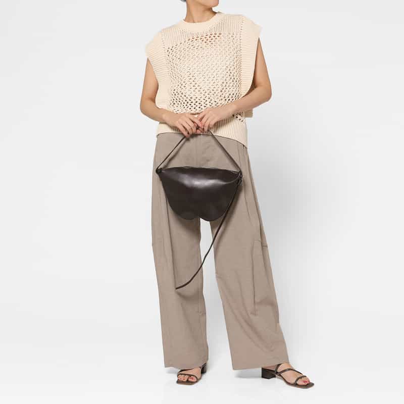 BUCKET BAGGAGE BUCKET BAGGAGE ＜バケット バゲージ＞ ショルダーバッグ DARK BROWN