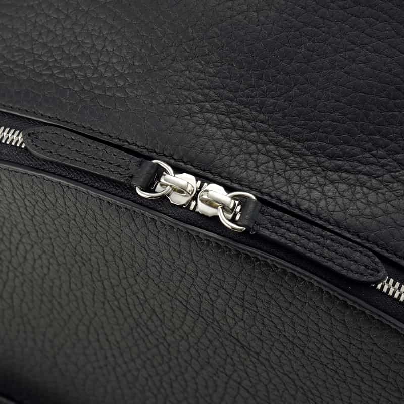 ACATE ACATE＜アカーテ＞ レザーバックパック BLACK