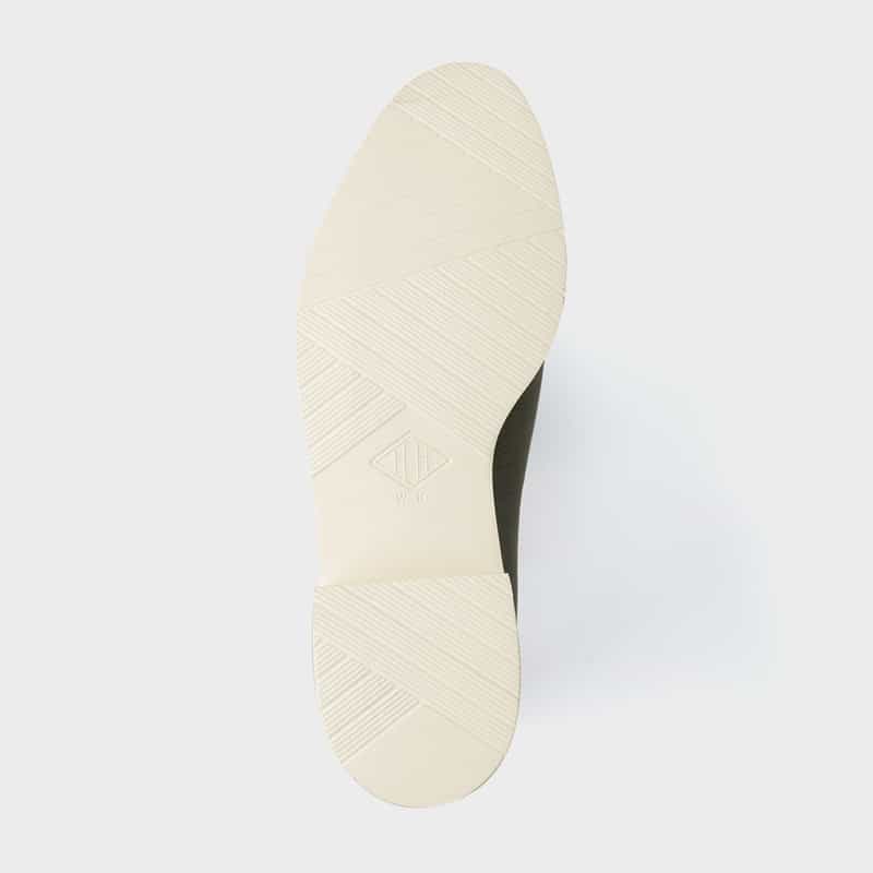 WH WH＜ダブルエイチ＞ レザースリッポン NAVY