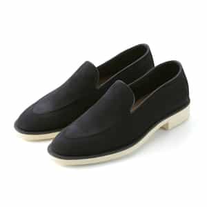 WH＜ダブルエイチ＞ スエード素材スリッポン