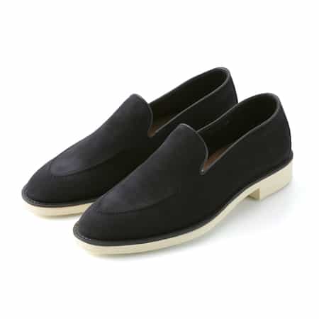 WH＜ダブルエイチ＞ スエード素材スリッポン