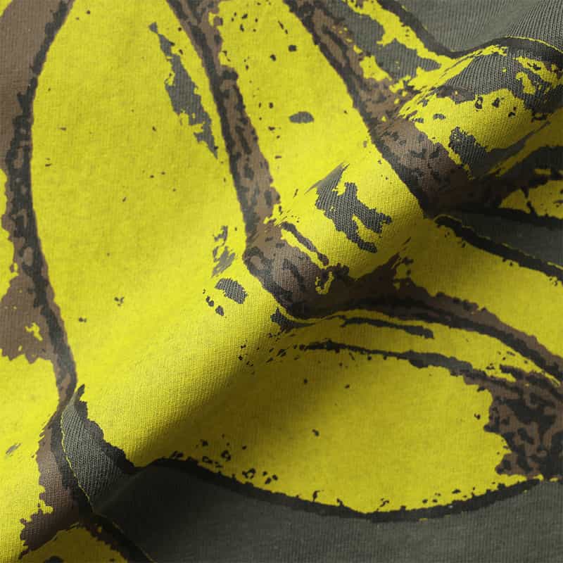 GANNI GANNI＜ガニー＞ サイドデザイン プリントラグランTシャツ DARK GRAY