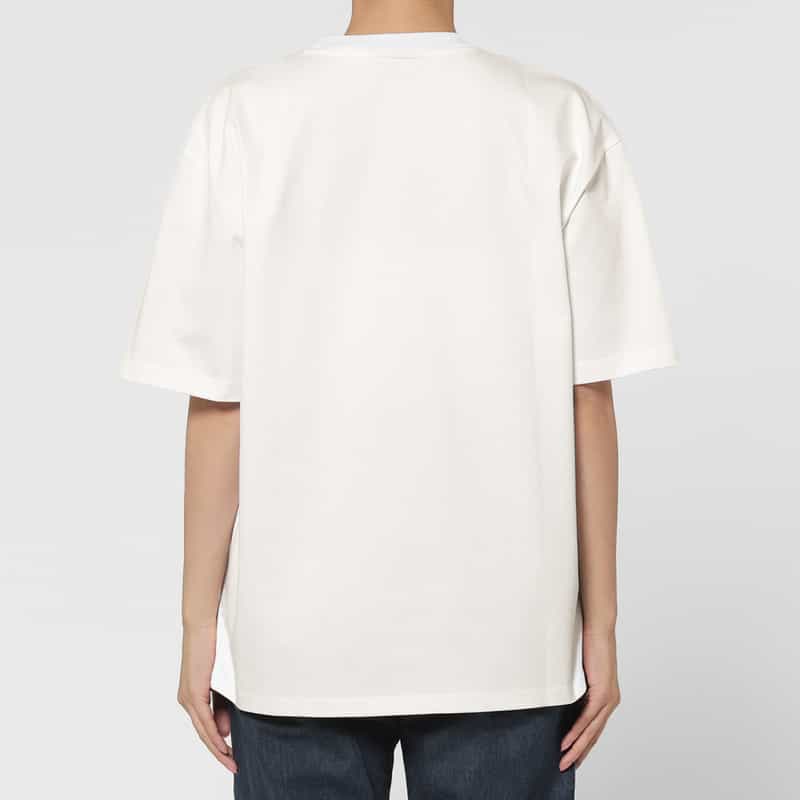 GANNI GANNI＜ガニー＞ プリントTシャツ WHITE