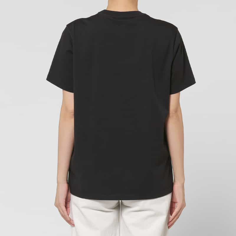 GANNI GANNI＜ガニー＞ プリントTシャツ BLACK