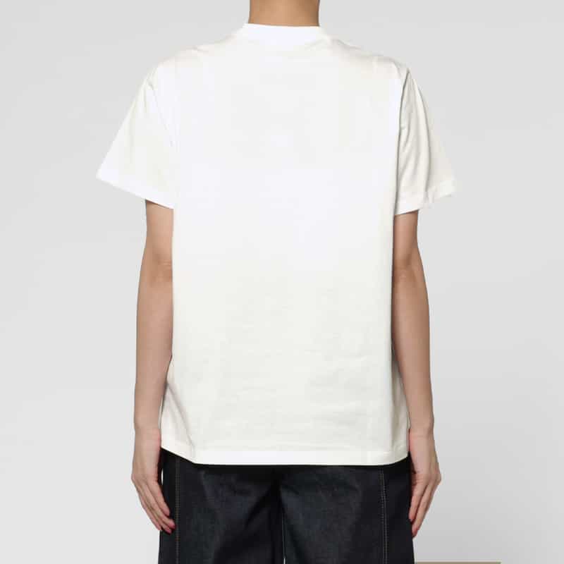 GANNI GANNI＜ガニー＞ プリントTシャツ WHITE