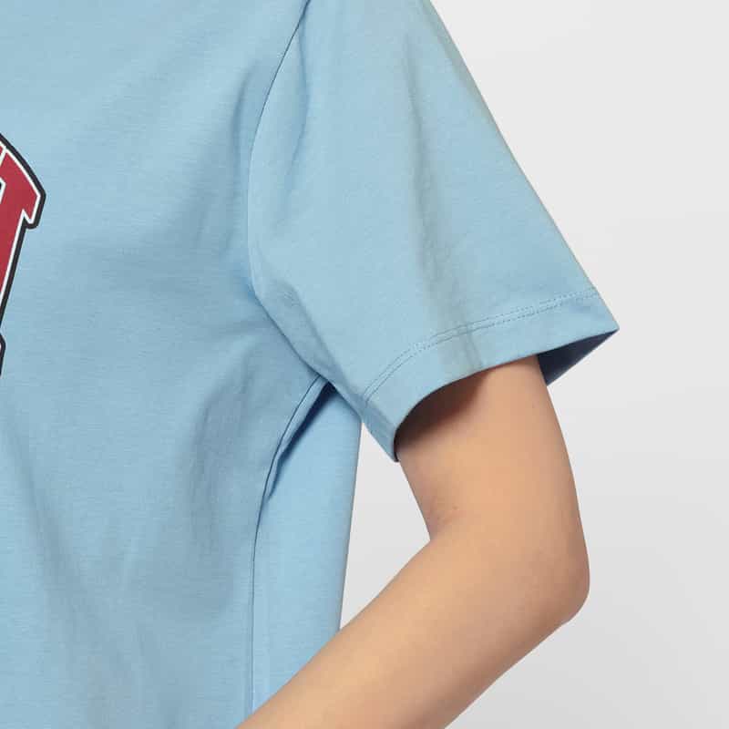 GANNI GANNI ＜ガニー＞ プリントTシャツ LIGHT BLUE