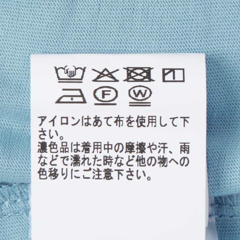 GANNI GANNI ＜ガニー＞ プリントTシャツ LIGHT BLUE