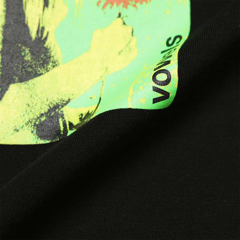 VOWELS VOWELS＜バウルズ＞ グラフィックTシャツ BLACK